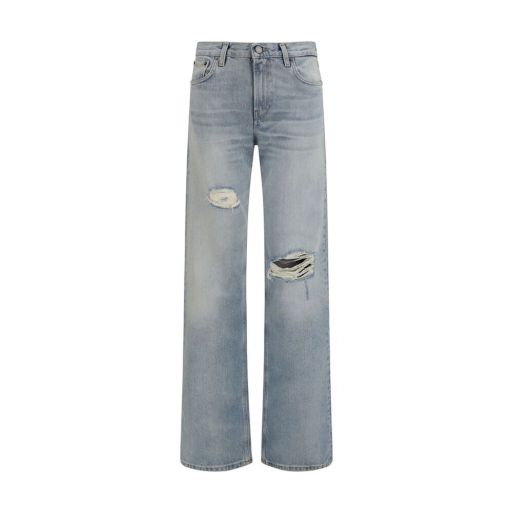 Haikure Women Star Marfa Straight-Leg Jeans With A Distressed Finish